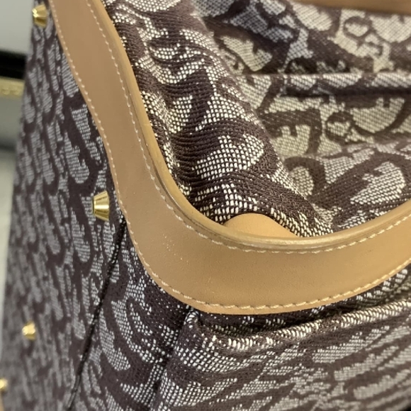 Dior Brown and Beige Tote Bag - Picture 5 of 17